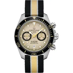 Certina DS Action DS Action Diver Chrono C032.827.18.271.00 - beige,schwarz - 44,6mm