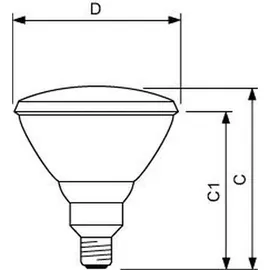 Philips Infrarot-Wärmelampe 175W