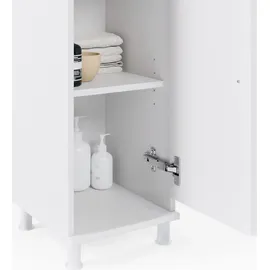 Vicco Fynn 100 cm weiß mit Beleuchtung