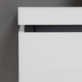 Duravit L-Cube Konsolenwaschtischunterbau wandhängend inklusive