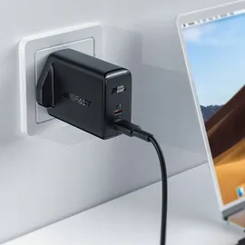 ACEFAST A32 Pd 50W GaN Dual-Port-Ladegerät (USB-C+USB-C) Weiß
