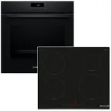Bosch Backofen-Set Induktion Pyrolyse 3D Heissluft HomeConnect DirectSelect