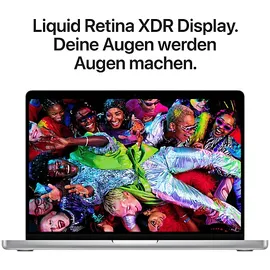 Apple MacBook Pro M5 2025 14'' 16 GB RAM 1 TB SSD 10-Core GPU Silber