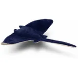 SENGER Naturwelt Senger Kuscheltier Mantarochen groß blau 72 x 6 x 72 cm