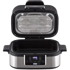 Klarstein Heißluftfritteuse 2-in-1 mit Grill Silber
