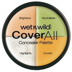 wet n wild Coverall Concealer Palette 6,5 g MULTICOLOR