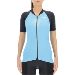 UYN Granfondo kurzarm Fahrradtrikot Damen wave/blackboard XS