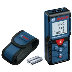 BOSCH PROFESSIONAL Laser-Entfernungsmesser »GLM«, schwarz/blau