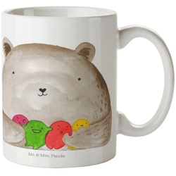 Mr. & Mrs. Panda Tasse Bär Gefühl – Weiß – Geschenk, Kaffeebecher, Geschenk Tasse, Wahnsinn, Keramik weiß