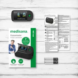 Medisana Pulsoximeter  PM 100 schwarz