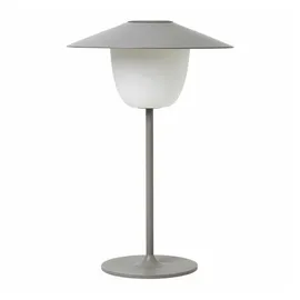 BLOMUS Mobile LED-Tischleuchte Aluminium/Kunststoff 33,0 cm Akku grau
