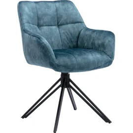 Home Affaire »Soller, TOPSELLER", (Set) 2 Stk.Esszimmerstuhl drehbar, Metallgestell