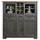 Stella Trading Highboard 143 x 150 x 42 cm Grau