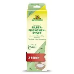 Neudorff Permanent SilberfischchenStopp, robuste Klebefalle 1376 , 1 Packung = 3 Stück