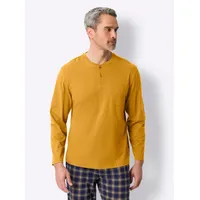 Sieh an! Schlafanzug-Shirt in ocker | Gr.: 60/62