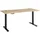 Innostyle Schreibtisch Memphis Artisan Eiche / Schwarz