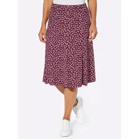 Witt Weiden Jerseyrock Damen Floral Rot/Weiß 19
