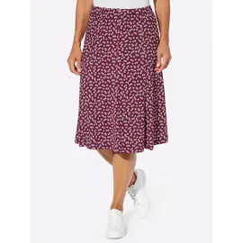 Witt Weiden Jerseyrock Damen Floral Rot/Weiß 19