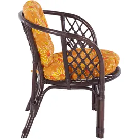 Home Affaire Rattansessel 66 x 66 x 0 cm braun 2 St.