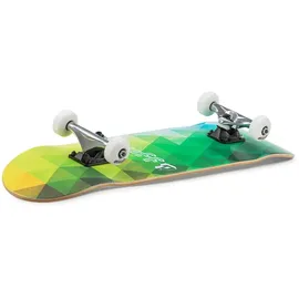 Enuff Skateboards Geometric Skateboard 8,0 Grün
