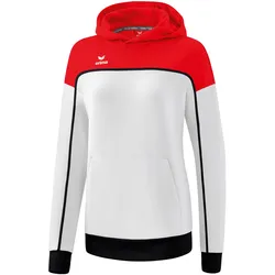 erima Change Hoodie Damen weiß/rot/schwarz 40
