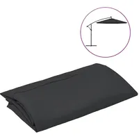 vidaXL Ersatzbezug Polyester 300 cm Schwarz