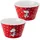UNITED LABELS Müslischale Snoopy Rot 500 ml