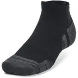 Under Armour Performance Tech Low Cut Socken, Black/Jet Grey, M