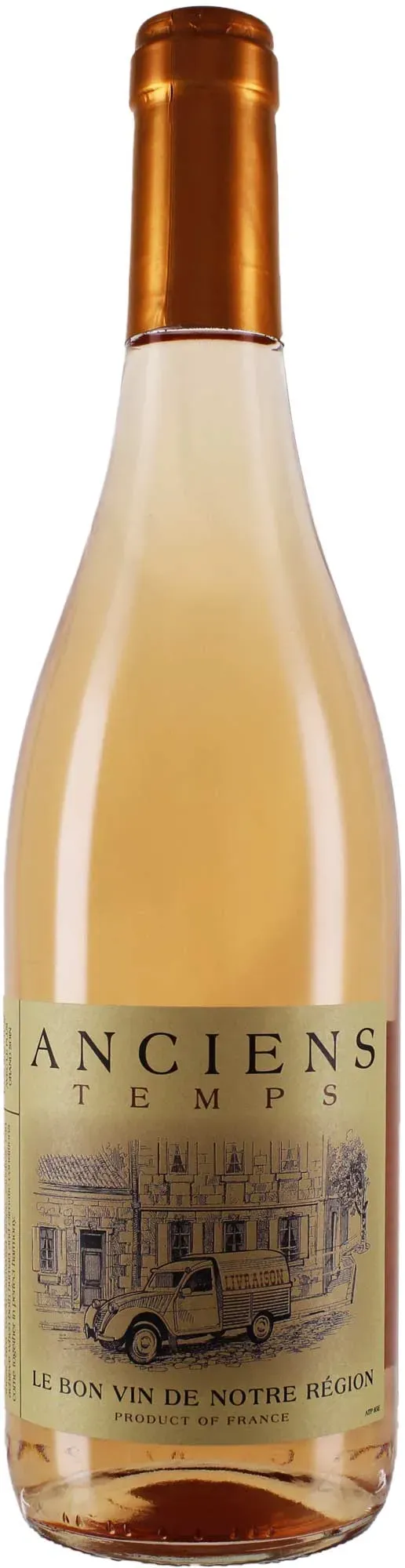 Producteurs Reunis Cebazan 2025 Anciens Temps Rosé Pays d ́Oc 2025 Cinsault,Syrah Frankreich