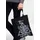 LOGOSHIRT Baumwolltasche The Three Brothers schwarz 38 x 42 cm