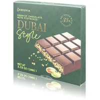 Dubai Schokolade Chocovia - Exquisite Mischung aus Milchschokolade, Pistaziencreme und Kadayif (Engelshaar) (100g)