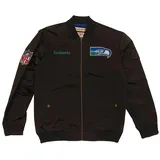 Mitchell & Ness Collegejacke schwarz 2XL