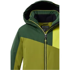 KILLTEC KSW 192 SKI JCKT, khaki /dunkel waldgruen/lime, 140