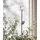 Dehner Solarleuchte Kunststoff/Metall Ø11/H130 cm 1er Set gold/transparent