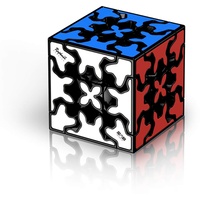 Yealvin 3x3 Gear Cube 3x3x3 Zauberwürfel Zahnrad Magischer Würfel kreativer Würfel 3D Puzzle Würfel Spielzeug