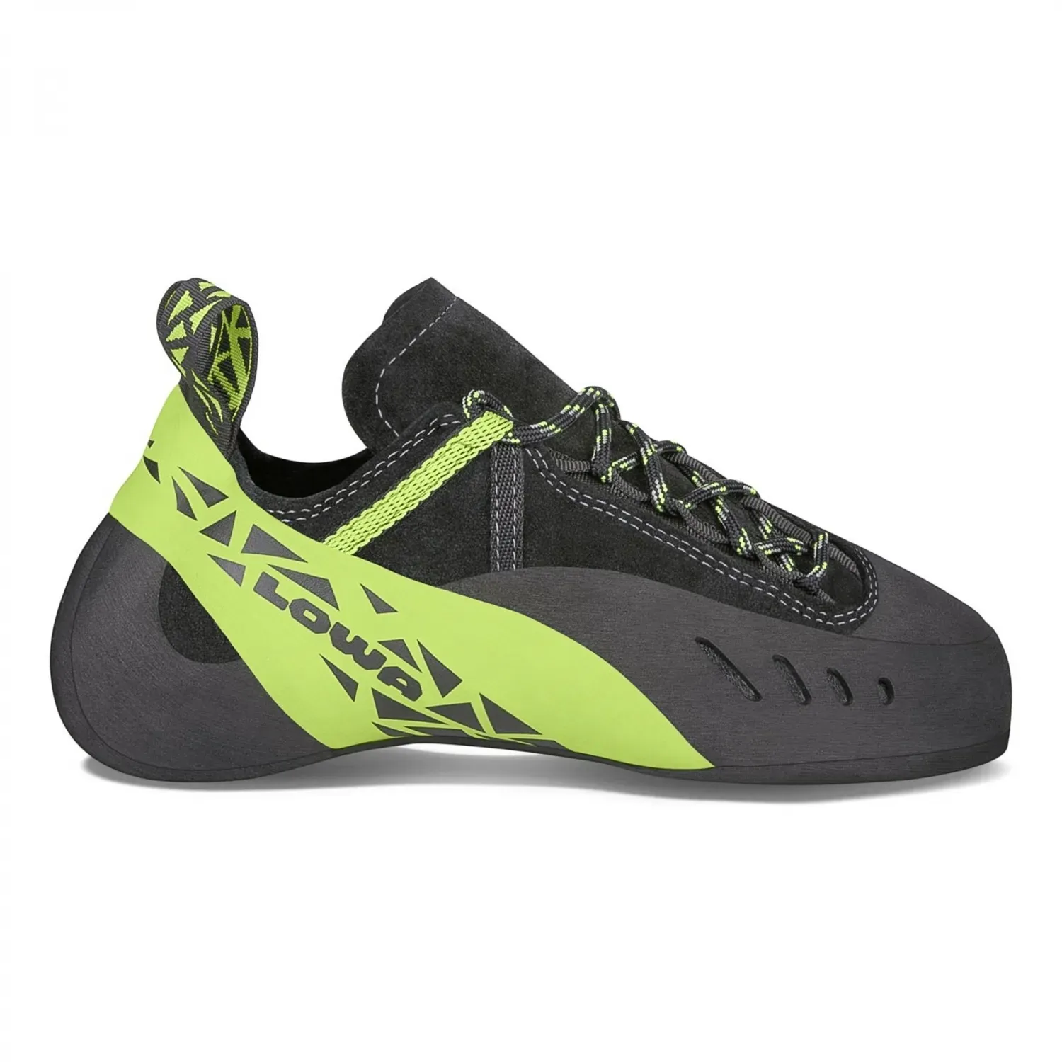 Lowa Rocket Lacing Herren Kletterschuh schwarz/grün - 41