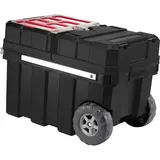 KETER Werkzeugwagen Kunststoff 62x38x42 cm schwarz/gelb