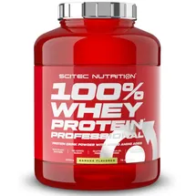 Scitec Nutrition 100% Whey Protein Professional Banane Pulver 2350 g