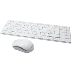 LogiLink Wireless Tastatur & Maus Set mit Autolink Funktion 2.4 GHz Funk kompakt flach slim