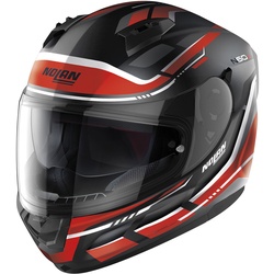 Nolan N60-6 Lancer Helm, zwart-rood, M Voorman