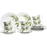 Ritzenhoff & Breker Evora Kaffeeservice 18-tlg. grün/weiß