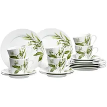 Ritzenhoff & Breker Evora Kaffeeservice 18-tlg. grün/weiß