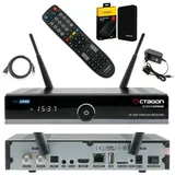 Octagon SF8008 Supreme UHD 4K Linux Dual WiFi 2x DVB-S2X Twin + 1TB Festplatte