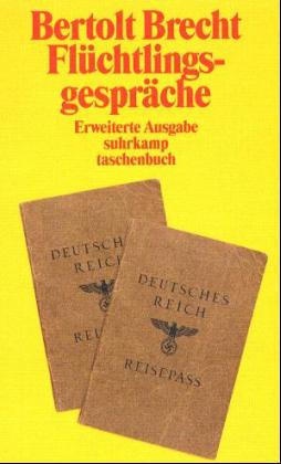 Flüchtlingsgespräche  Erw. Ausg. - Bertolt Brecht  Taschenbuch