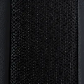 Beliani Adventure Kunstleder Schwarz