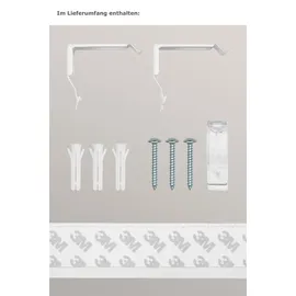 Lysel Outlet Doppelrollo Kassette Perlweiß, (B x H) 120cm x 175cm in beige/perlweiß