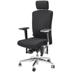 Haider Bioswing Bürodrehstuhl 560 IQ Stoff/Leder Bestseller