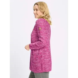 Sieh an! Long-Strickjacke mehrfarbig 46