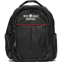 West Coast Choppers Travel Backpack Black Schwarz