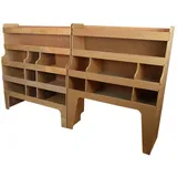 MONSTER SHOP Ford Transit Custom SWB & Lwb Fahrzeugeinrichtung Autoregal Fahrzeugausbau Caddy